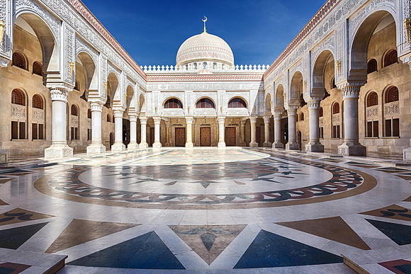 Entrance to Al Saleh Mosque, Sana'a