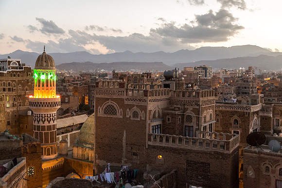 Dusk Old Sana'a