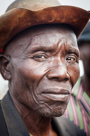 Portrait of Congolese Man, Gabriel Seltoc, UN World Refugee Day, Uganda